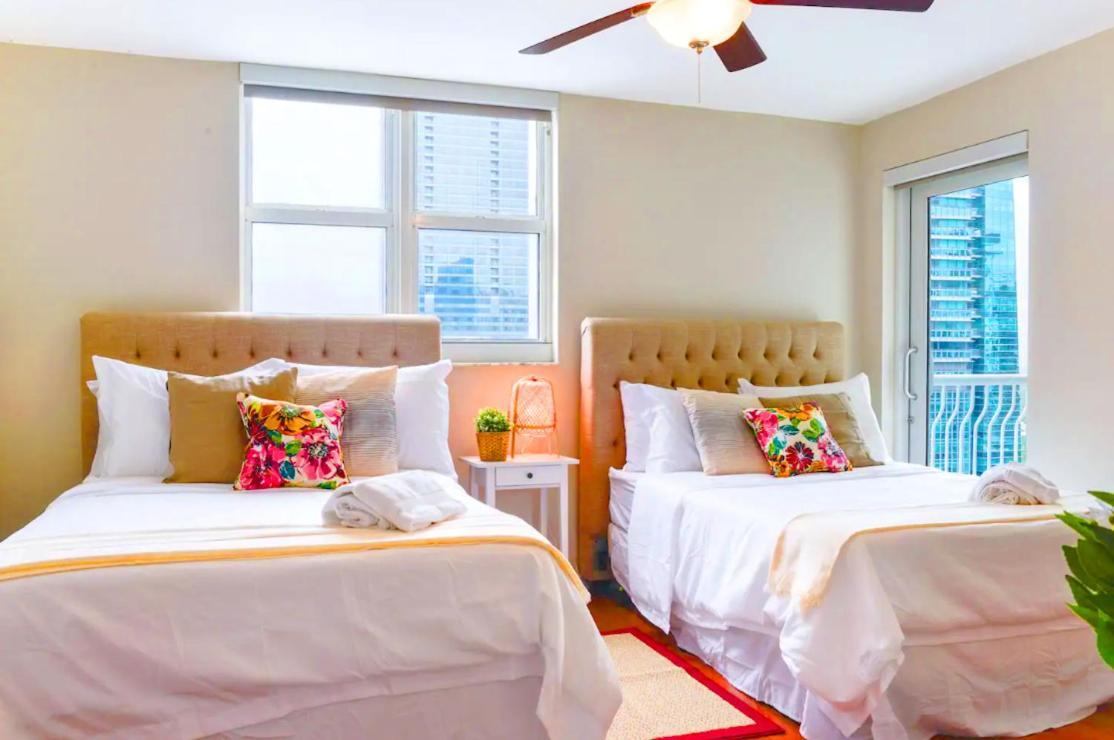 מיאמי Luxury 2 Bedroom Apartment At Brickell With Pool מראה חיצוני תמונה